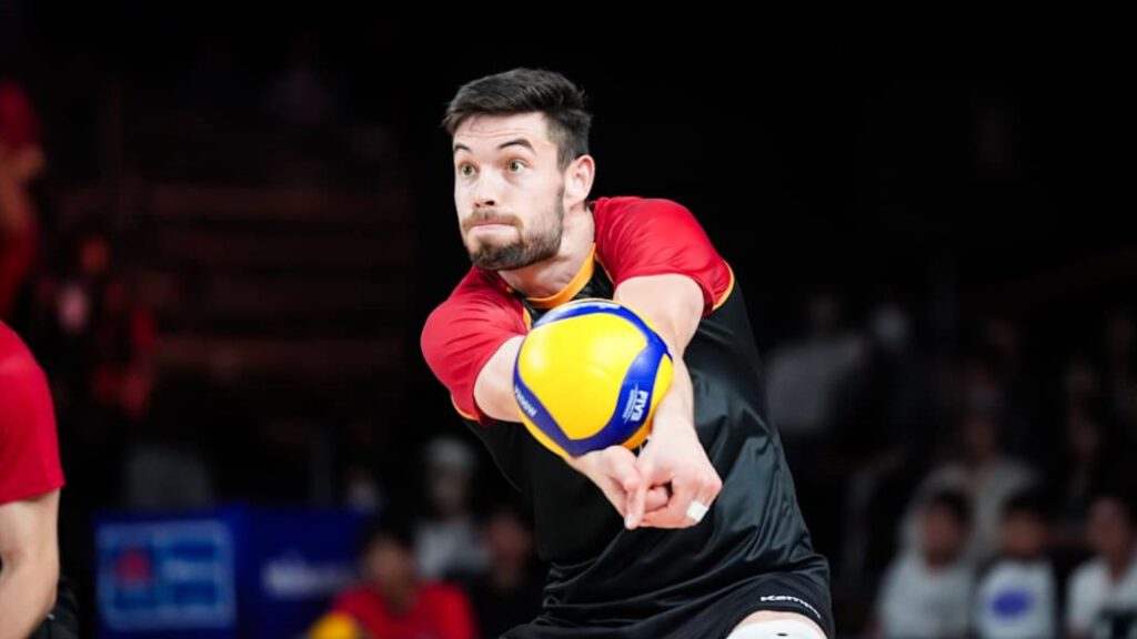baggern volleyball übung