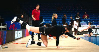 dehnübung volleyball training