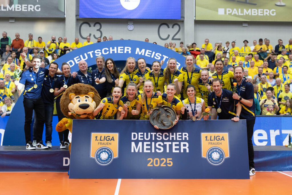 ssc palmberg schwerin deutscher meister volleyball