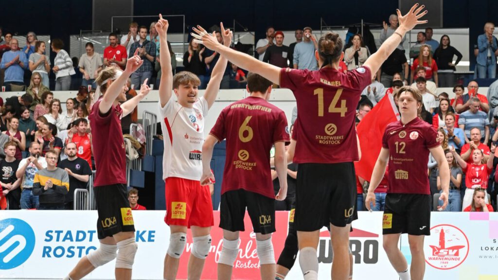 sv warnemünde 1. liga volleyball