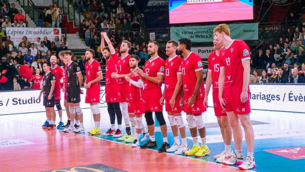 ac cannes lnv lizenz frankreich volleyball marmara