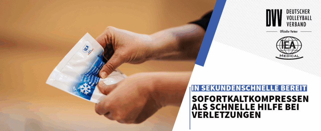 sofort kaltkompressen sport volleyball beachvolleyball