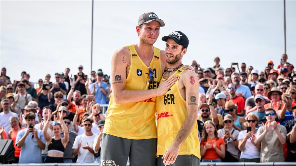 ehlers wickler beach europameisterschaft 2025. cev
