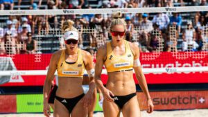 linda bock louisa lippmann beach em düsseldorf beachvolleyball