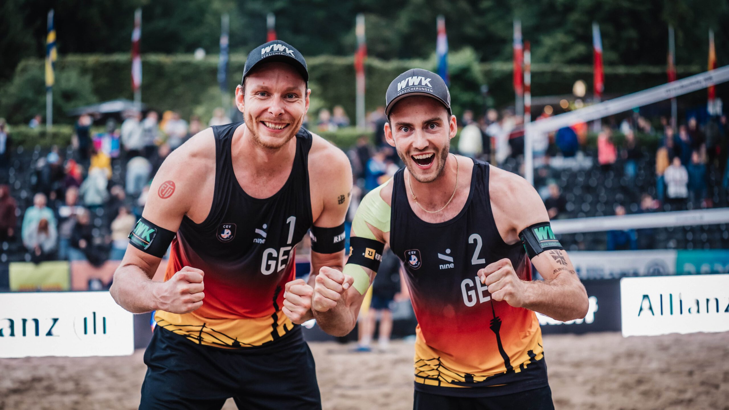 ehlers wickler beachvolleyball europameisterschaft 2025