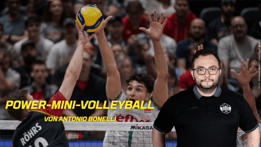 power mini volleyball 3 gegen 3 bonelli