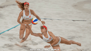 Nina Brunner und Tanja Hüberli bilden wieder ein Team hüberli brunner beachvolleyball schweiz