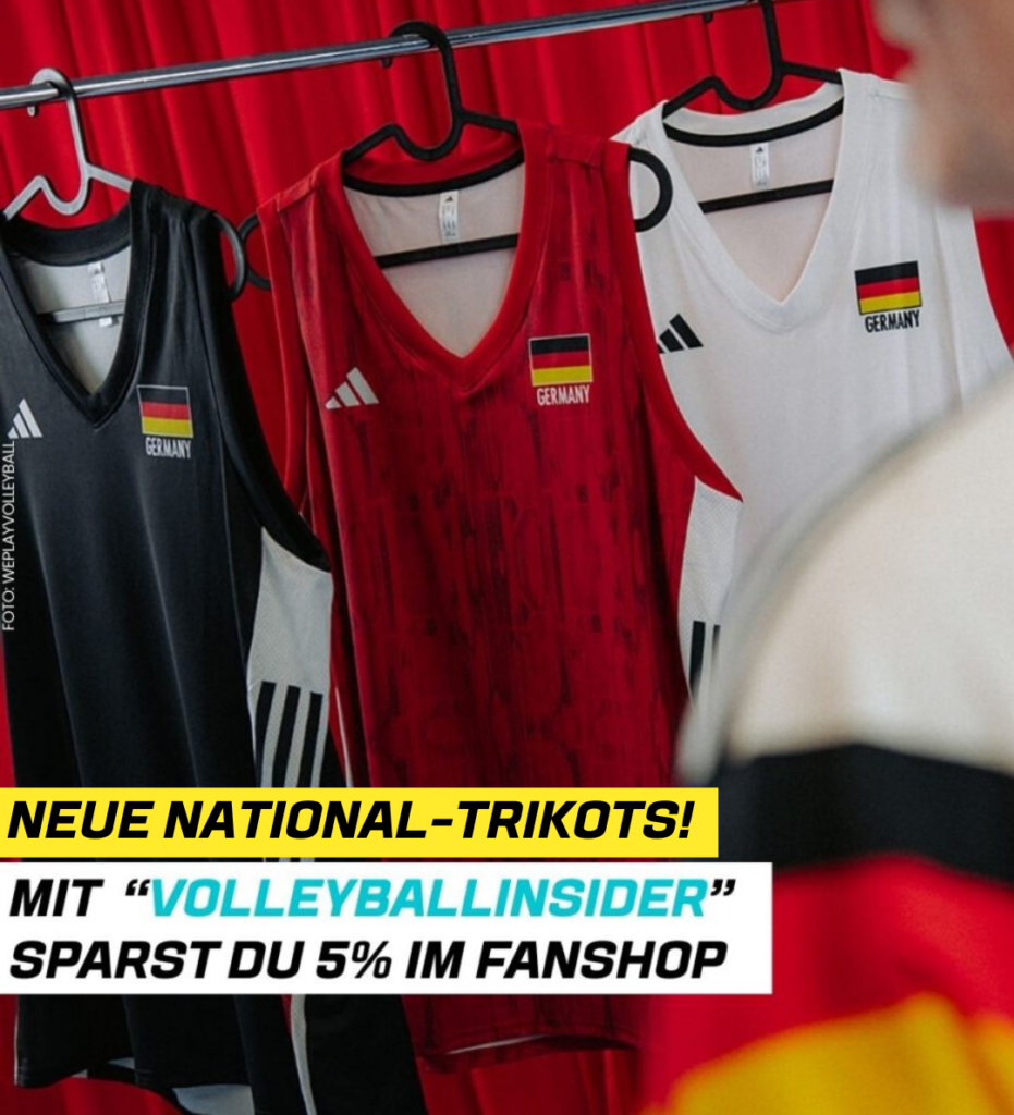 volleyball nationalmannschaft trikot