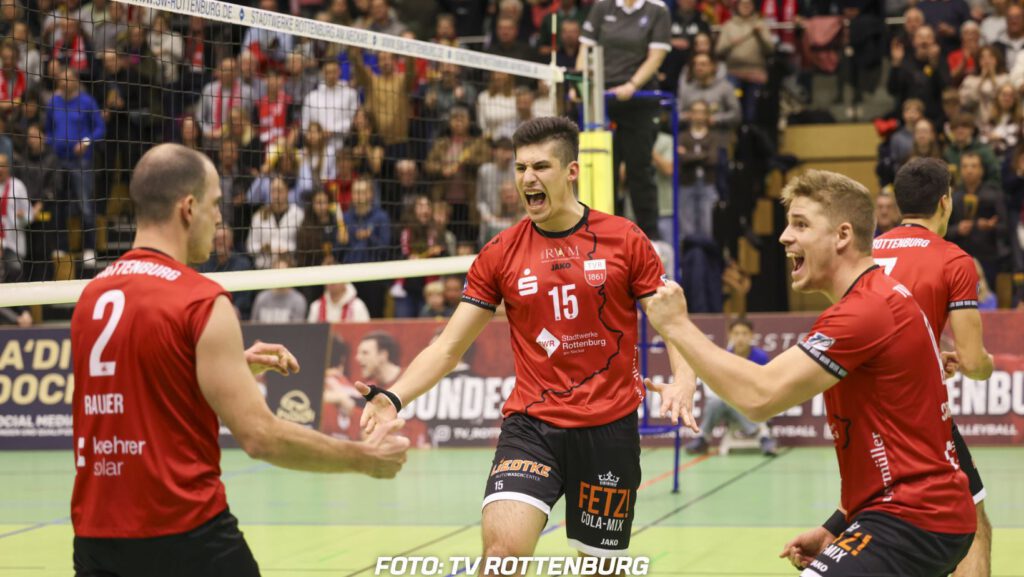tv rottenburg aufstieg 1. volleyball bundesliga