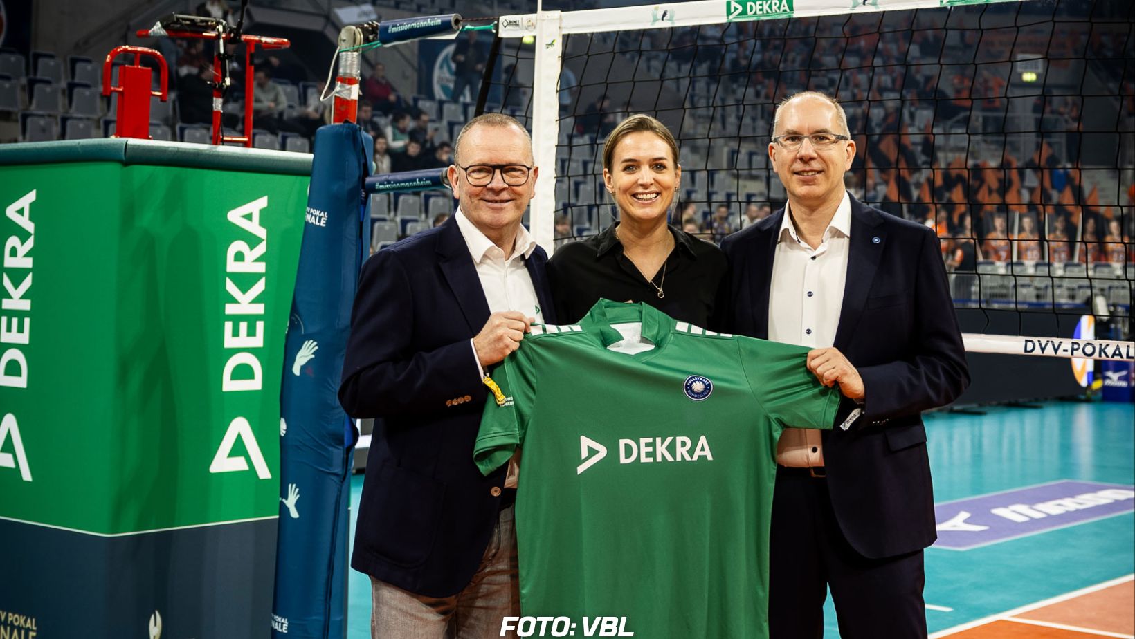 DEKRA wird Namenssponsor der 1. Volleyball Bundesliga Frauen