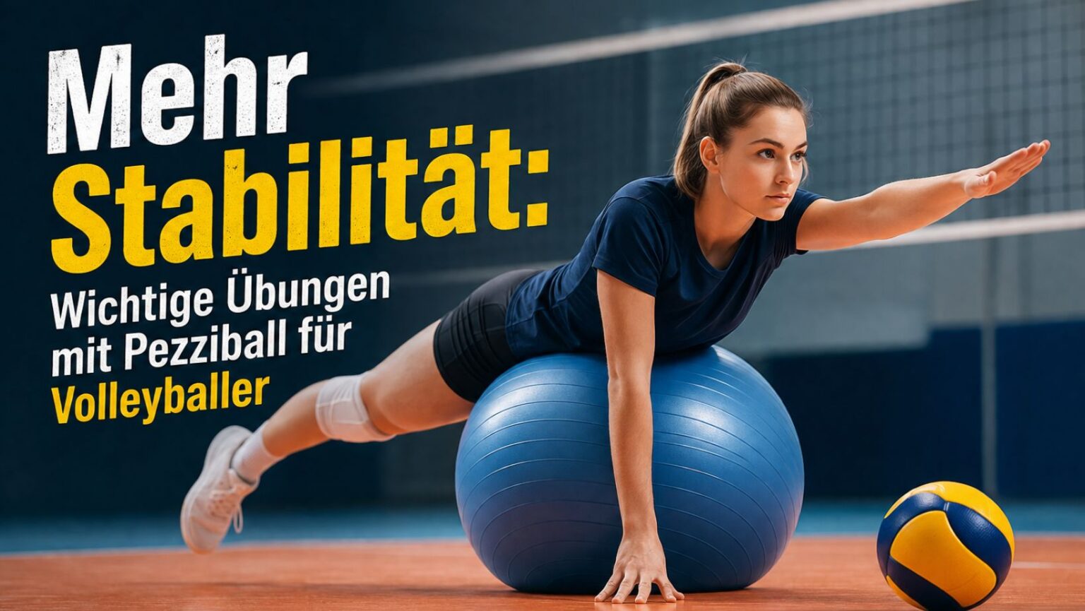 pezziball übungen fitness volleyball