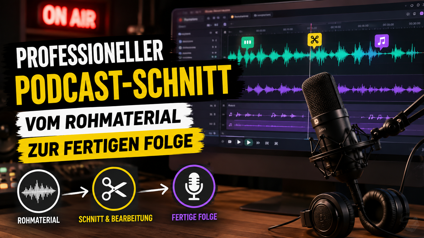 podcast produktion schnitt machen lassen