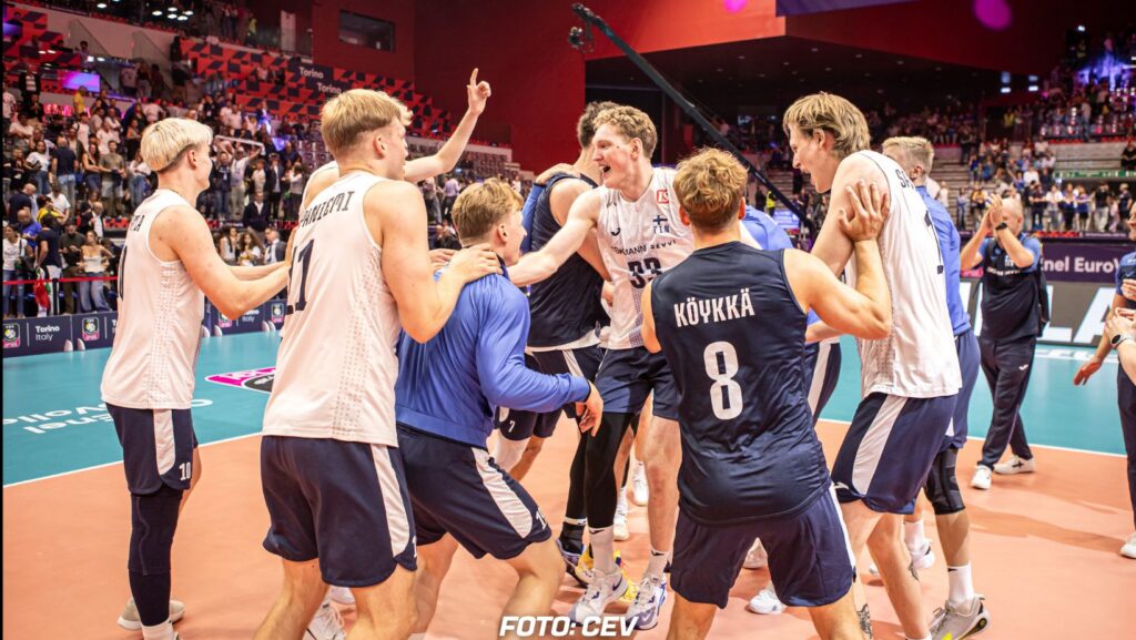 finnland volleyball em italien