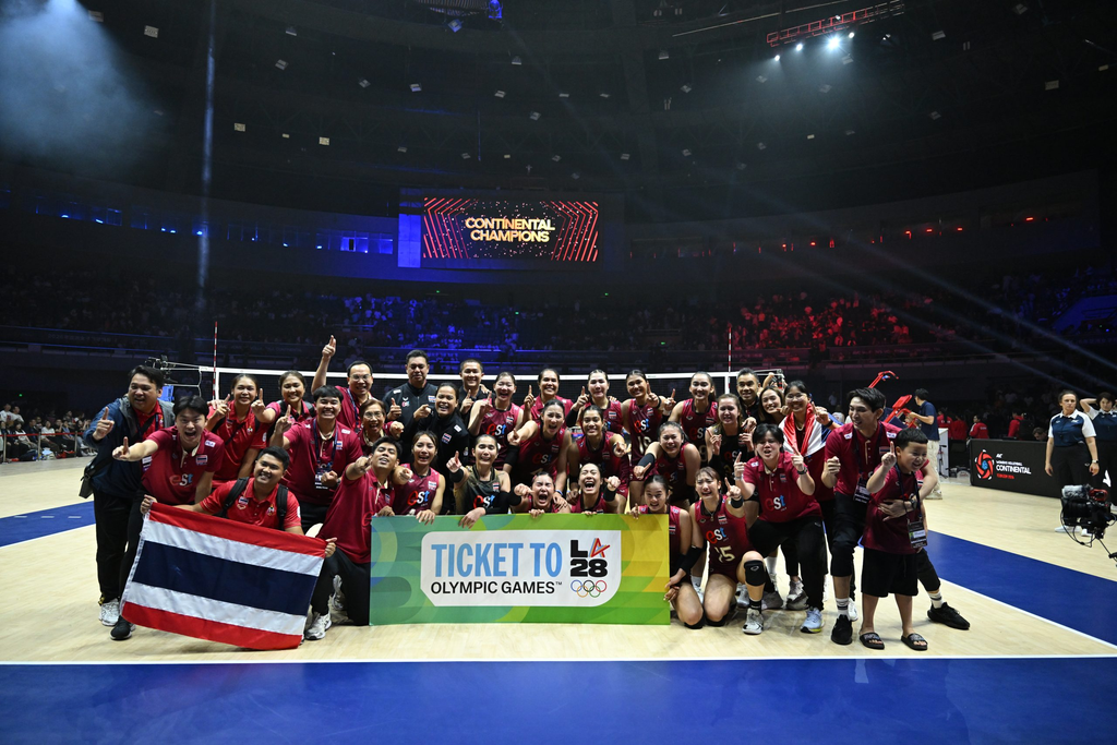 Thailand fährt das erste Mal zum Olympischen Volleyball-Turnier. Foto: FIVB